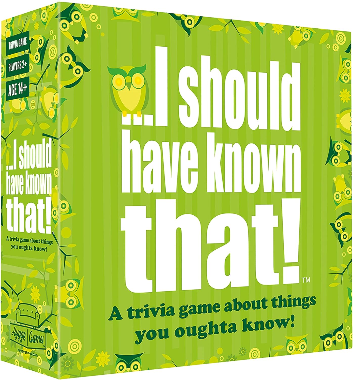 Hygge Games 21026 ...I Should Have Known That! Trivia Game, Green