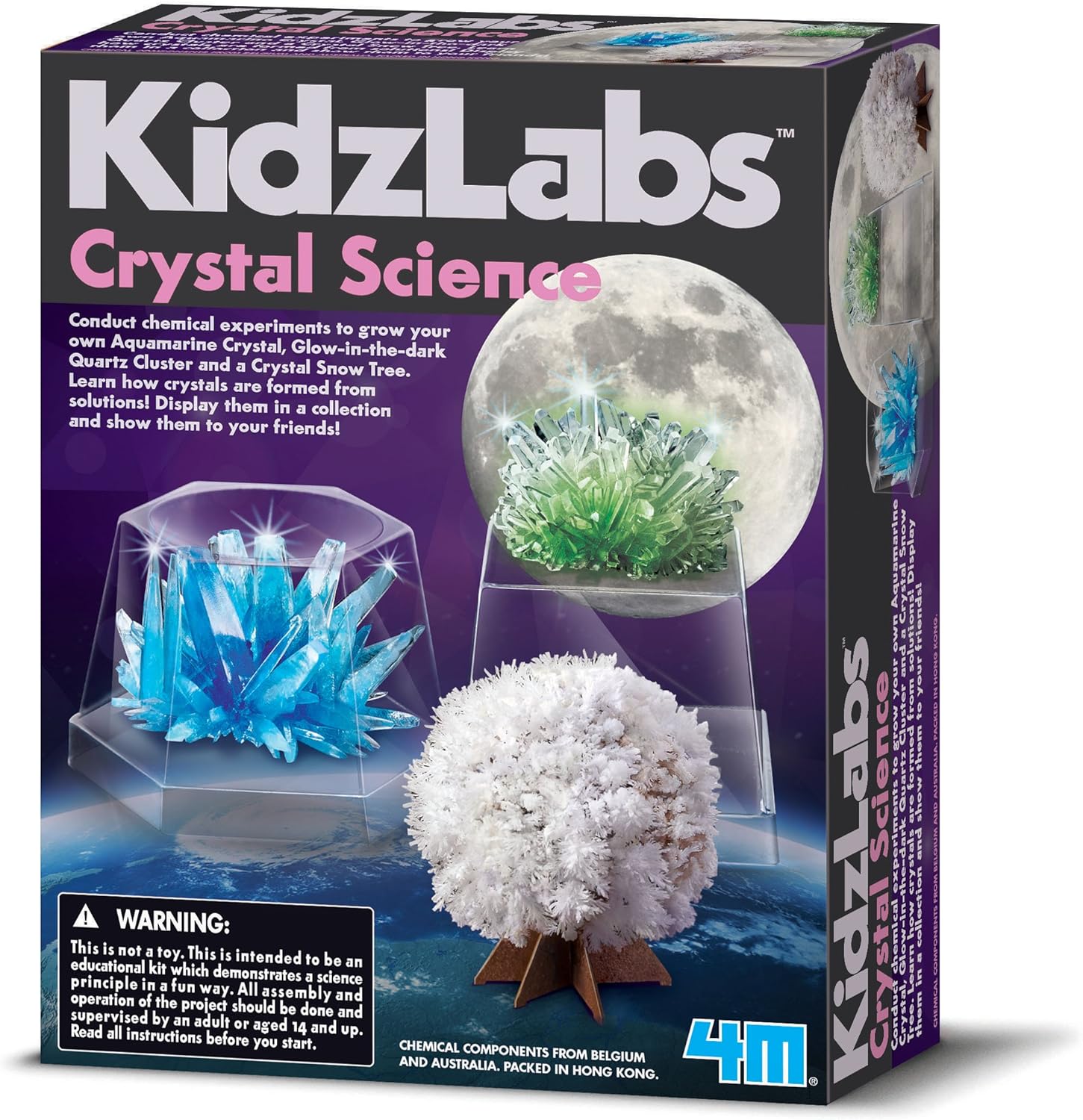 4M FSG3917 Kidzlab Crystal Science