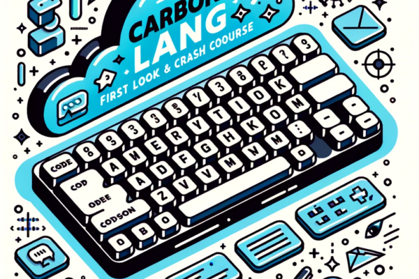 Carbon Lang First Look & Crash Course Google's C++ Successor
