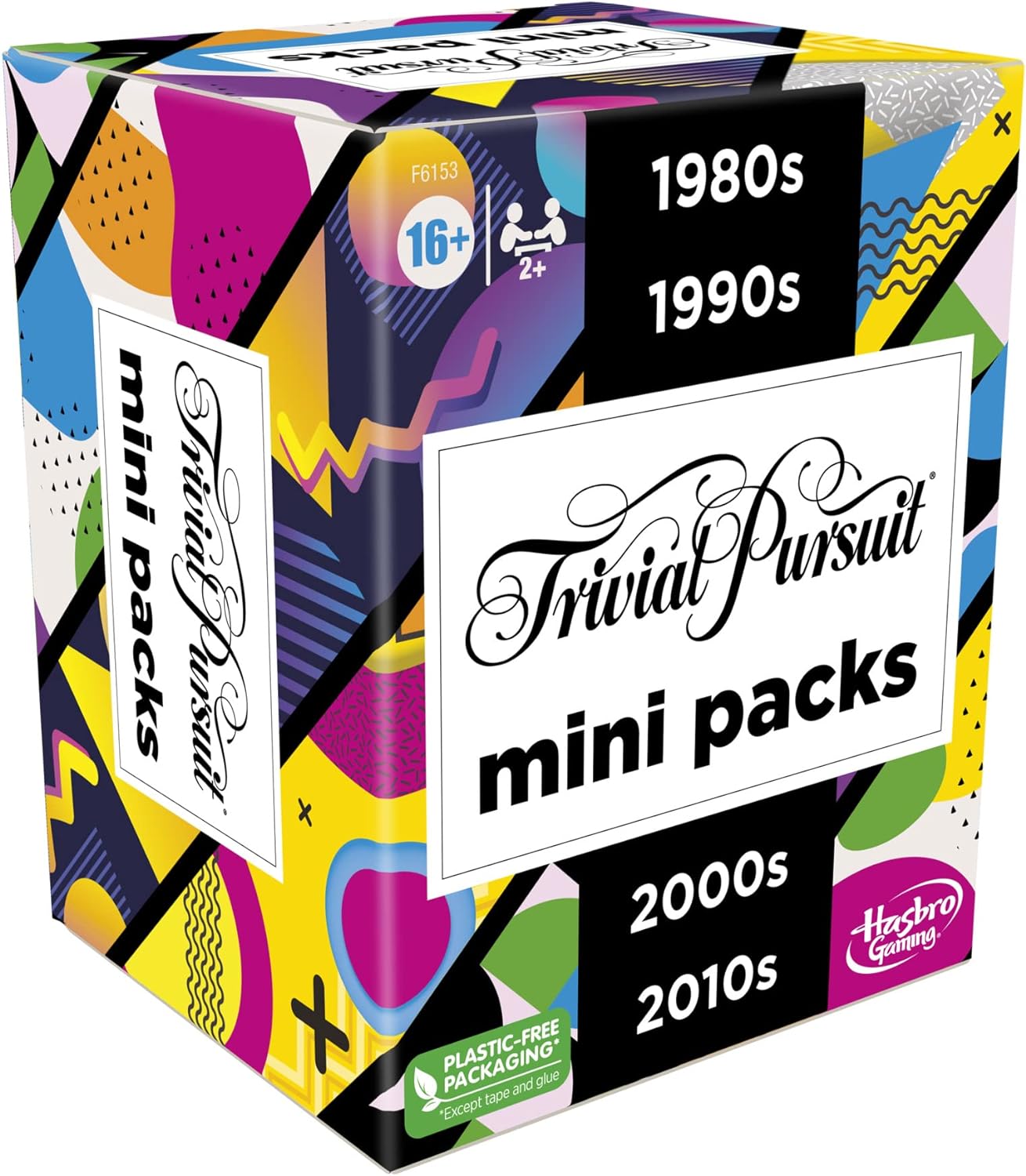 Trivial Pursuit Mini Packs Multipack Fun Fun Fun Questions for Adults and Teens Ages 16+ Includes 4 Games with 4 Decades